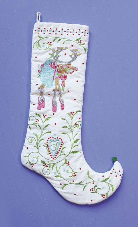 Patience Brewster Dash Away Dancer Stocking