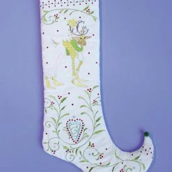 Patience Brewster Dash Away Prancer Stocking