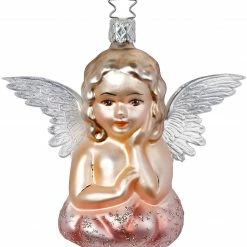 Inge Glass Romantic Angel Ornament