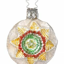 Inge Glass Vintage Star Reflection Ornament Christmas