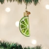Old World Christmas Lime Slice Ornament