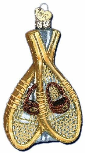 Old World Christmas Snowshoes Ornament