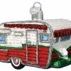 Old World Christmas Travel Trailer Ornament