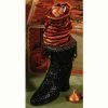 Bethany Lowe Glittered Witch Boot