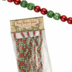 Bethany Lowe Traditional Christmas Glittered Garland