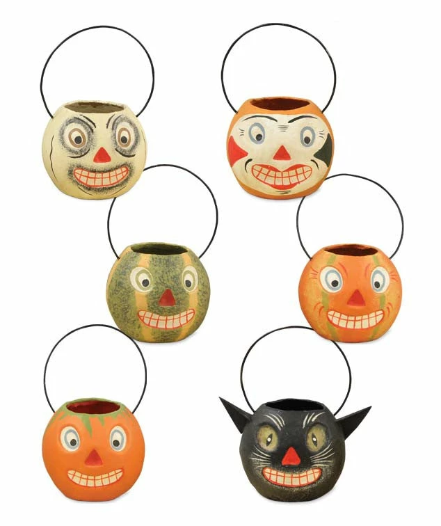 Bethany Lowe Mini Vintage Halloween Buckets