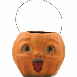 Bethany Lowe Happy Vintage Pumpkin Bucket