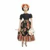 TheHolidayBarn.com Artist Frida Kahlo Doll New!