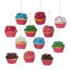 Kurt Adler Bakery Cupcake Ornaments New!