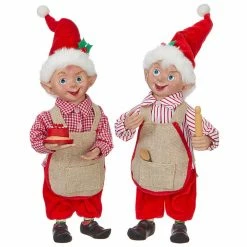 Raz Christmas Baking Elves New!