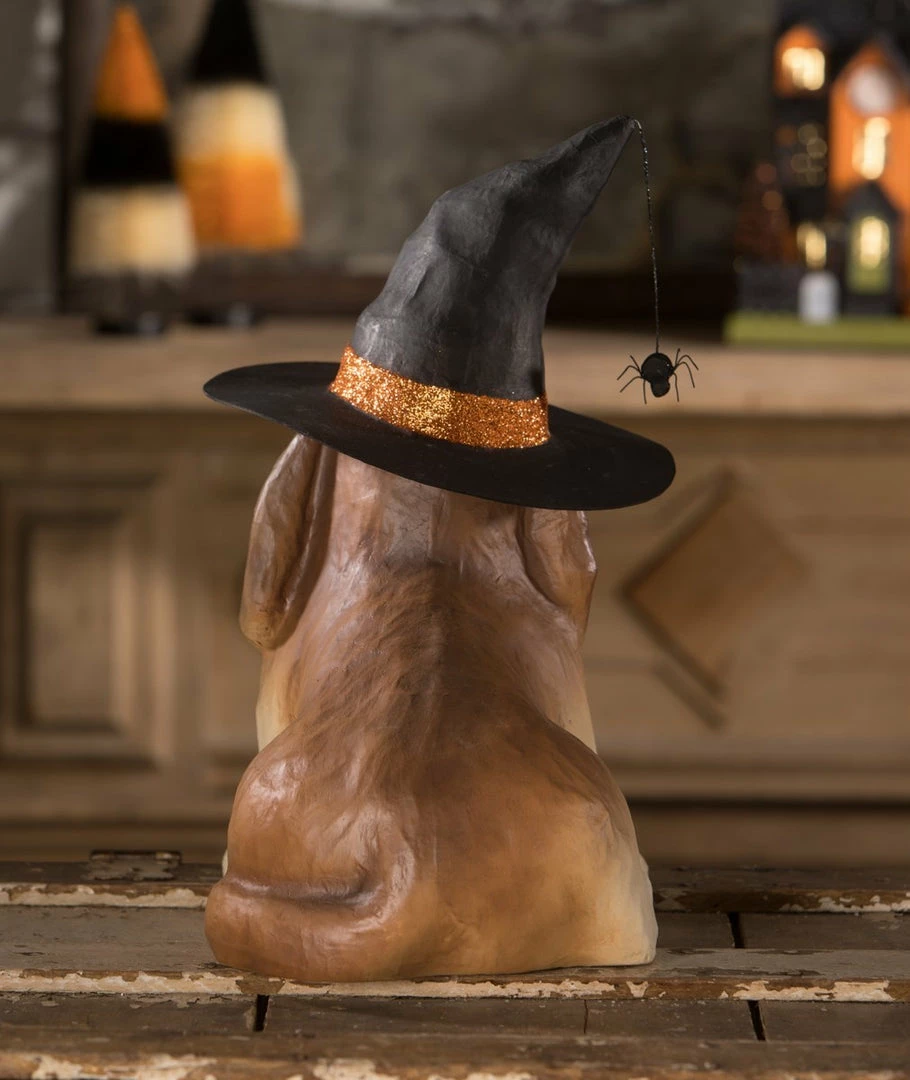 Bethany Trick Or Treat Dog, Paper Mache