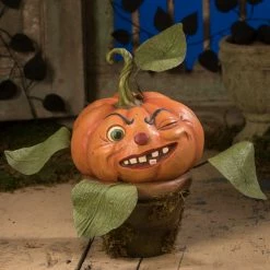 Bethany Lowe Cheeky Pumpkin Perrenial Prop