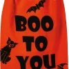 Primitives By Kathy New! Boo To You Halloween Silhouettes Towel