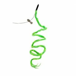 Kurt Adler Fuzzy Green Garland With Lights