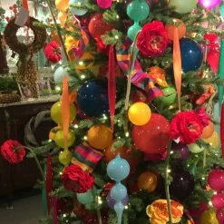 Winward Jim Marvin Ornaments Jim Marvin Lime Green Bubblegum Glass Ornaments