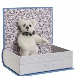 Charlie Bears Study Buddy With Book Box