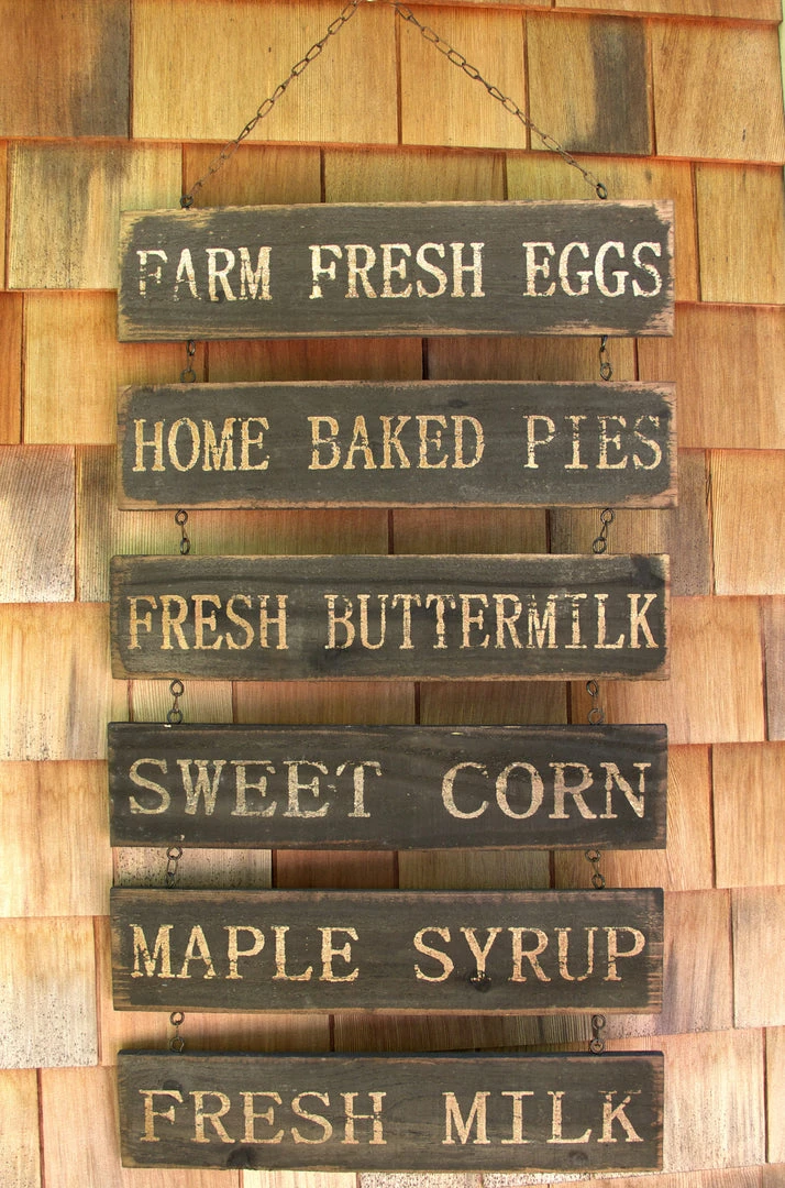 Audrey's Country Farm Stand Sign Easter