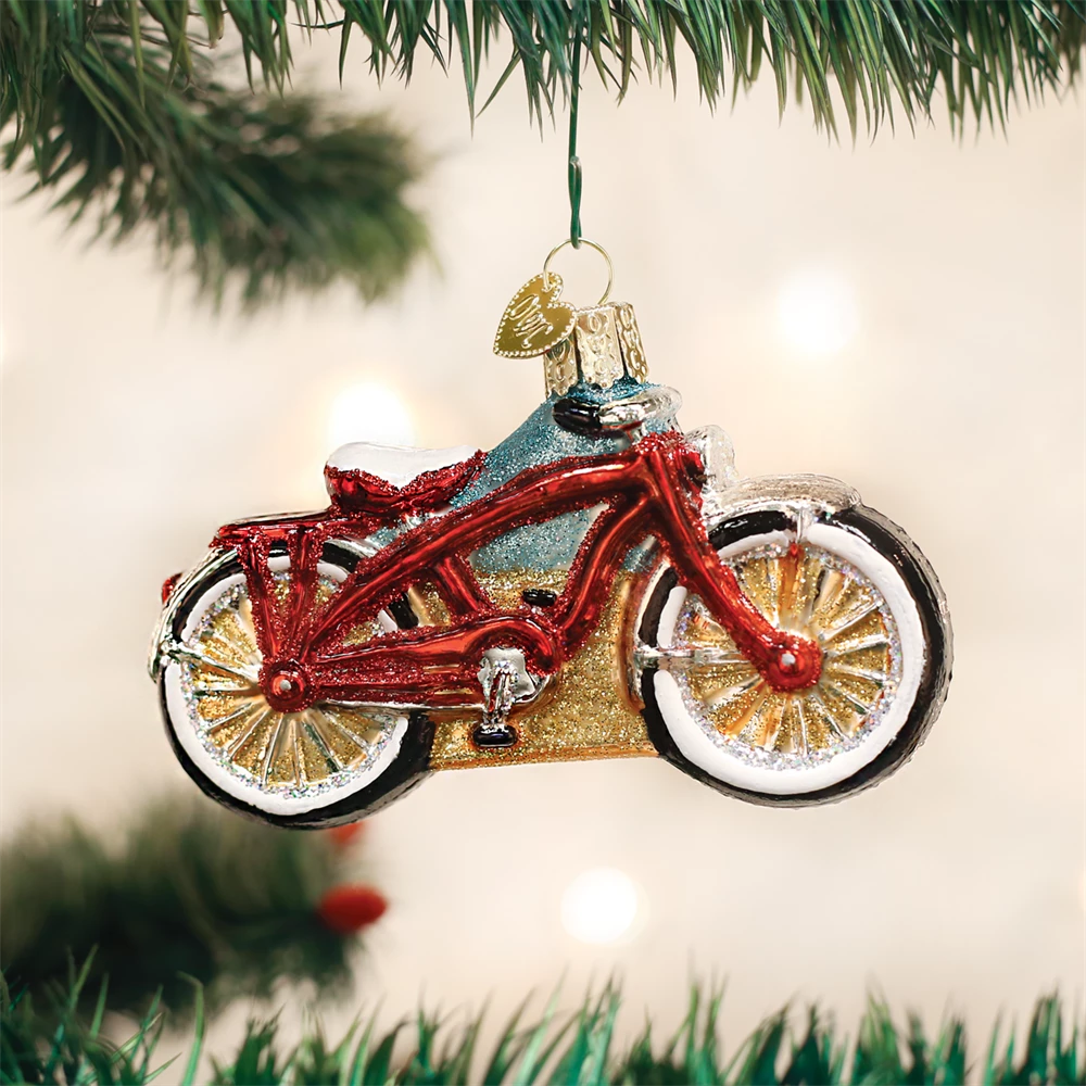 Old World Christmas Cruiser Bike Ornament