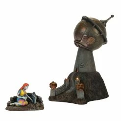 Department 56 Halloween Dr. Finkelstein's Observatory & Sally Figurine Set