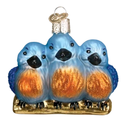 Old World Christmas Feathered Friends Ornament
