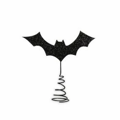 Bethany Lowe Glittered Bat Tree Topper