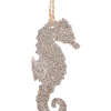 Midwest-CBK Glittered Sea Horse Silhouette Ornament