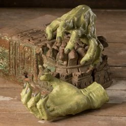 Bethany Lowe New! Green Witch Hands