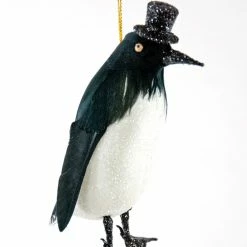 Katherine's Collection Holiday Penguin In Top Hat Ornament
