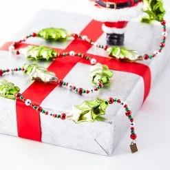 Raz New! Holly & Bead Garland