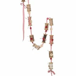 Sullivans Homespun Christmas Spool Garland