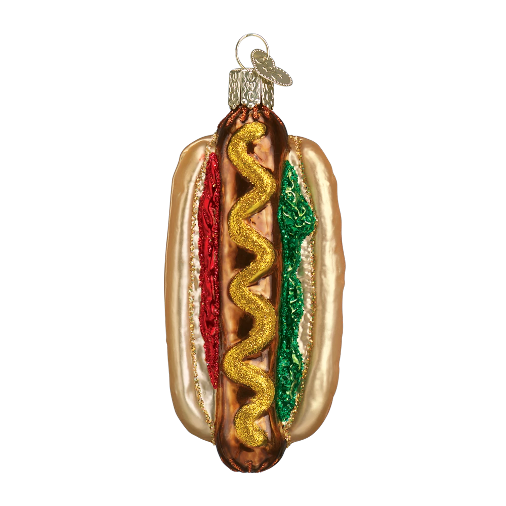 Old World Christmas Hot Dog Ornament