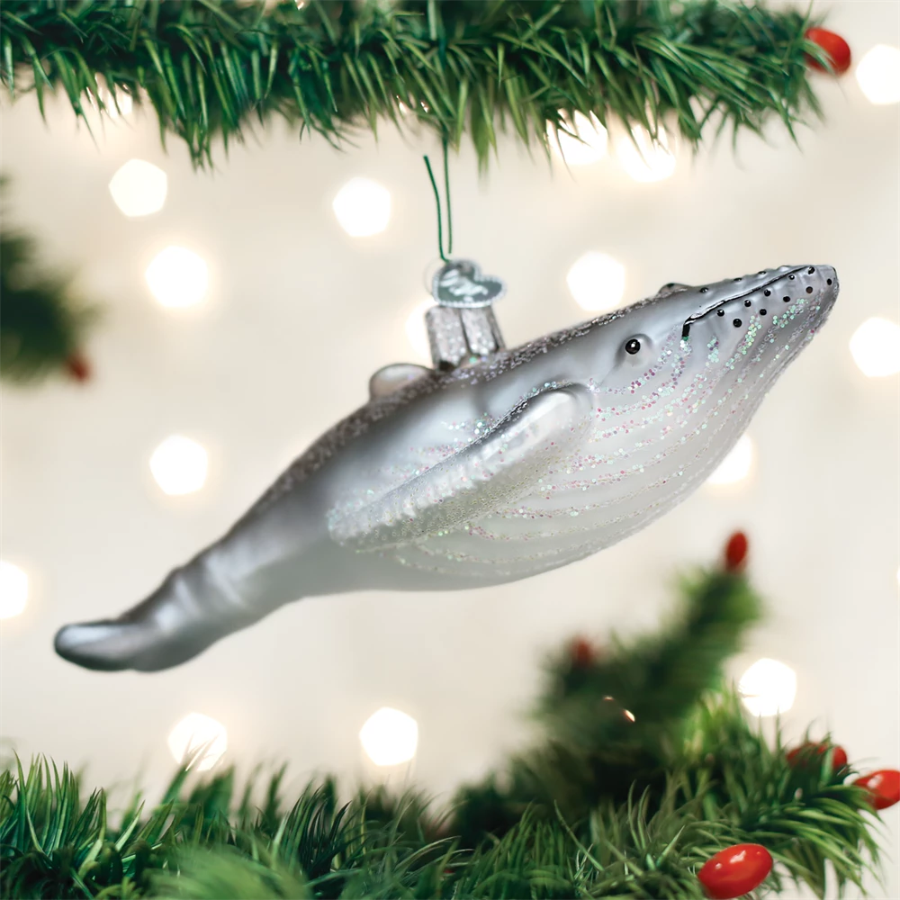 Old World Christmas Humpback Whale Ornament