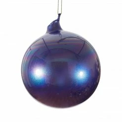 Winward Jim Marvin Lavender Pearl Glass Ball Ornaments New!