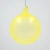 Winward Jim Marvin Pale Yellow Bubblegum Glass Ornaments New!
