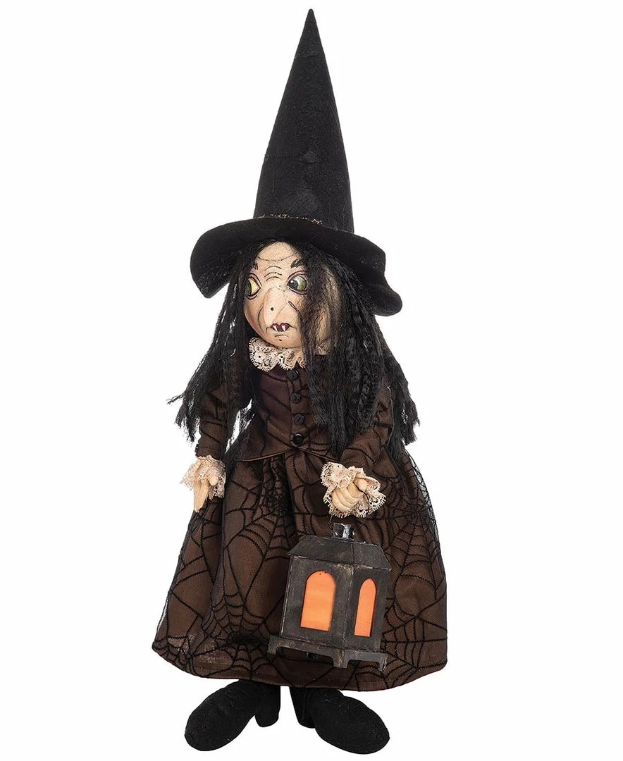 Joe Spencer Ebony Witch Doll New!