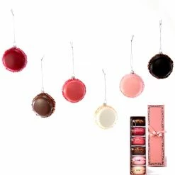 Katherine's Collection French Macaroon Ornaments, Boxed Set