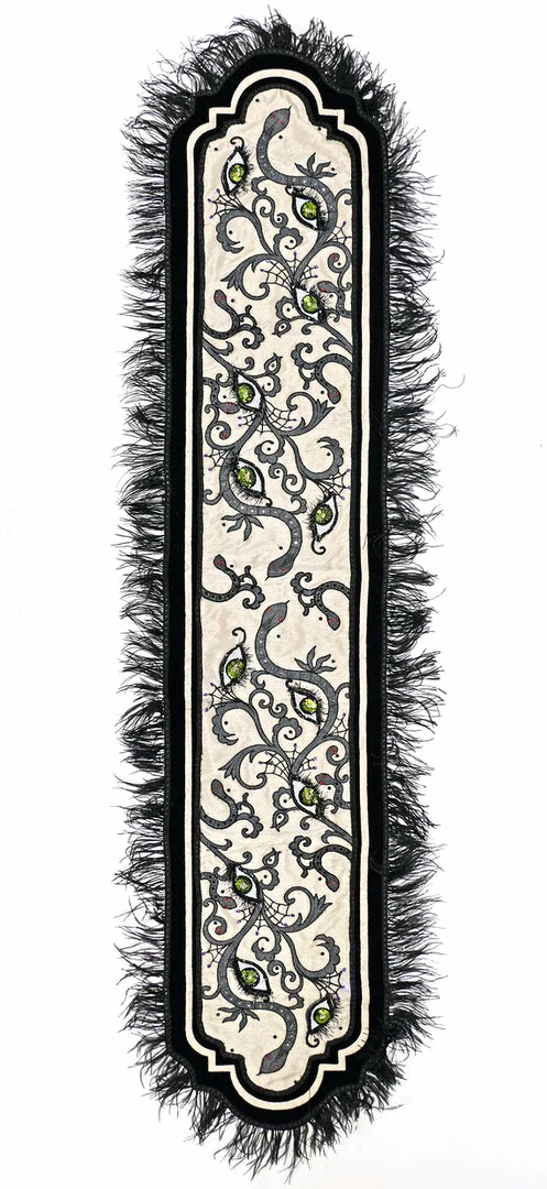 Katherine's Collection I'm Watching You Table Runner New!