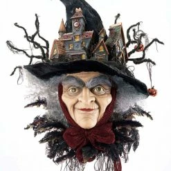 Katherine's Collection Which Way To Witchville Witch Wall Piece