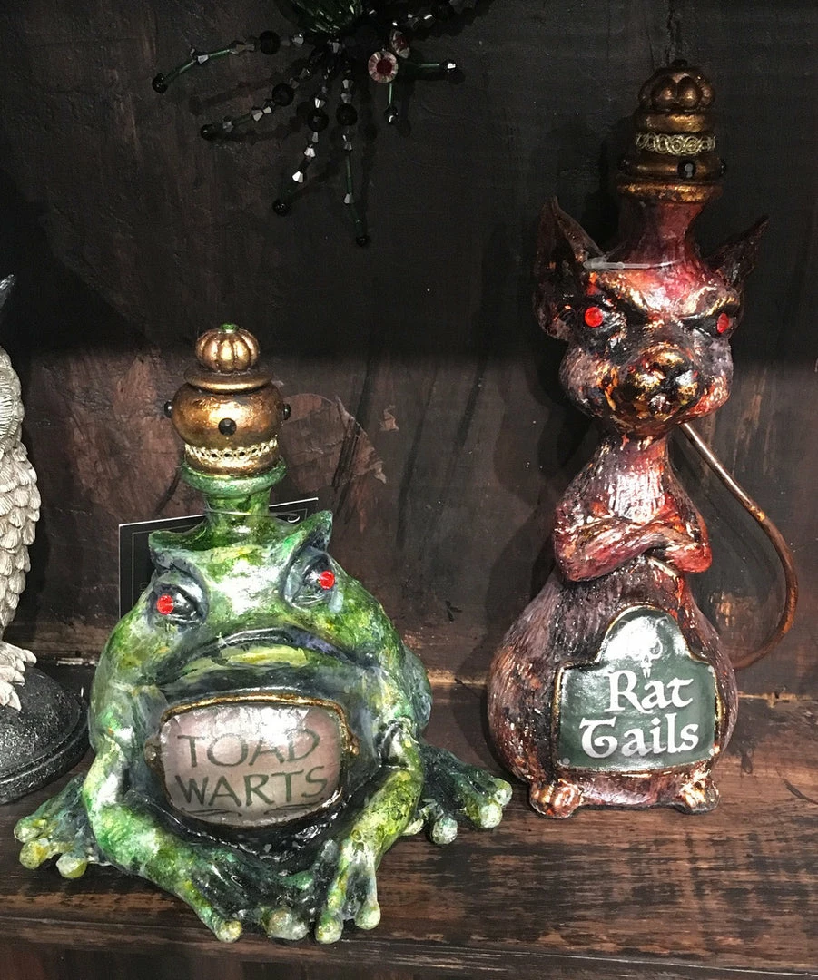 Katherine's Collection Toad Warts & Rat Tails Potion Bottles