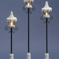 The Holiday Barn Christmas Music Boxes LED Lamp Posts