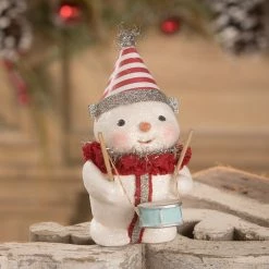Bethany Lowe Little Drummer Snowman