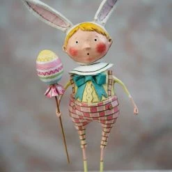 New! Lori Mitchell Hippity Hoppity Figurine
