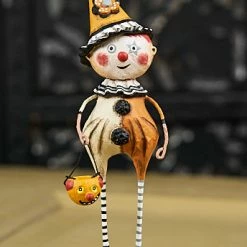 Lori Mitchell Trick Or Treat Clown Figurine