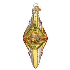 Old World Christmas Luminous Star Glass Ornament