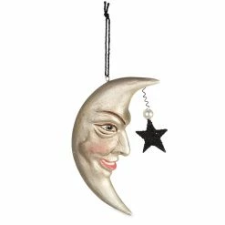 Bethany Lowe Man In The Moon Ornament