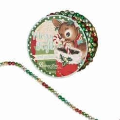 Bethany Lowe Merry & Bright Mini Bead Garland New!