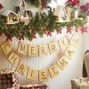 Raz Merry Christmas Word Game Letter Tile Garland New!