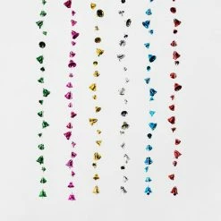 One Hundred 80 Degrees New! Metallic Metal Bell Garland