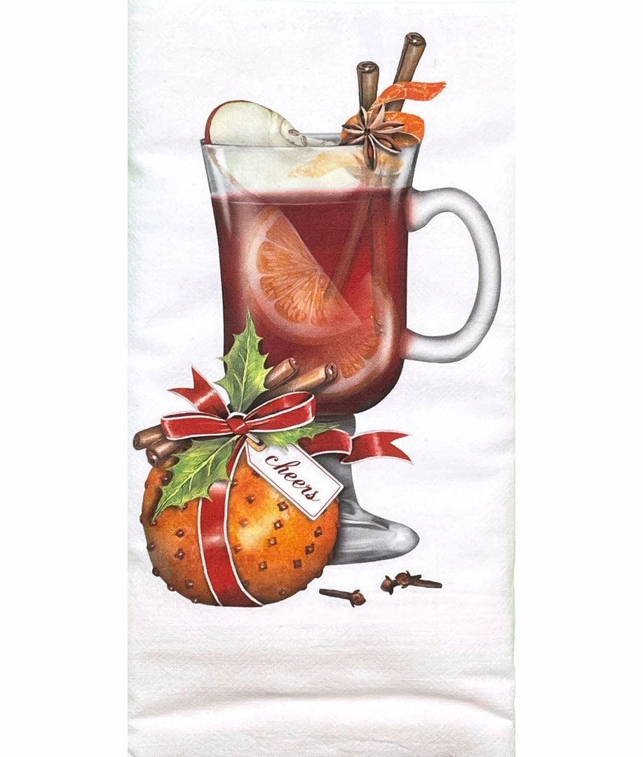 Mary Lake-Thompson Mulled Cider Kitchen Towel New!