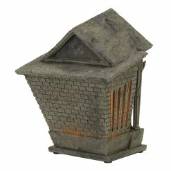 Department 56 Halloween Town City Hall & Mayor Figurine Set